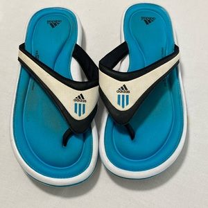 Adidas “Flip foam” flip flops size 10